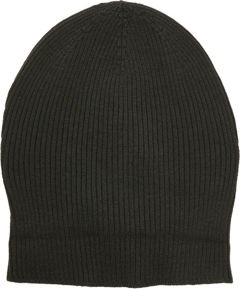 Rick Owens Ribbed wool beanie
