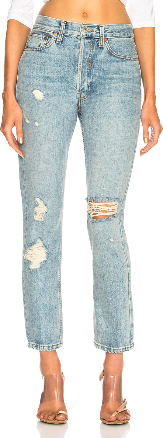 RE/DONE ORIGINALS High Rise Straight