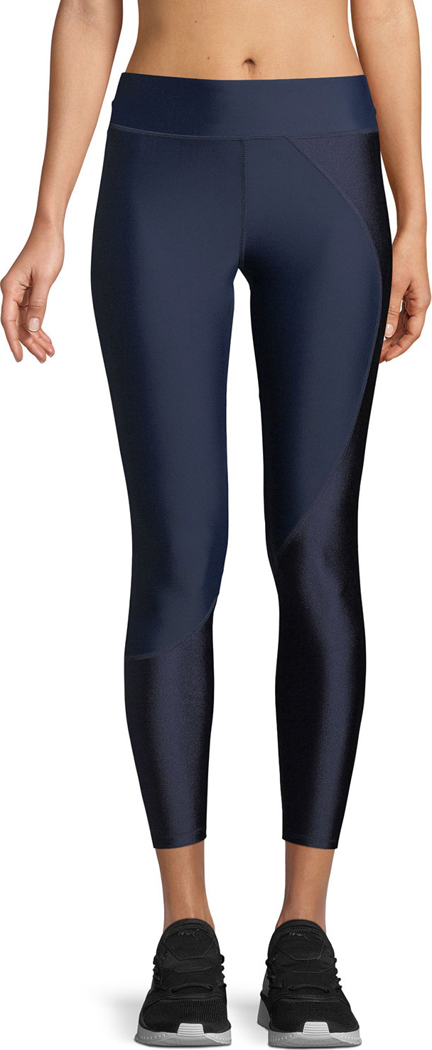 Cushnie Et Ochs Two-Tone High-Waist Seamed Leggings