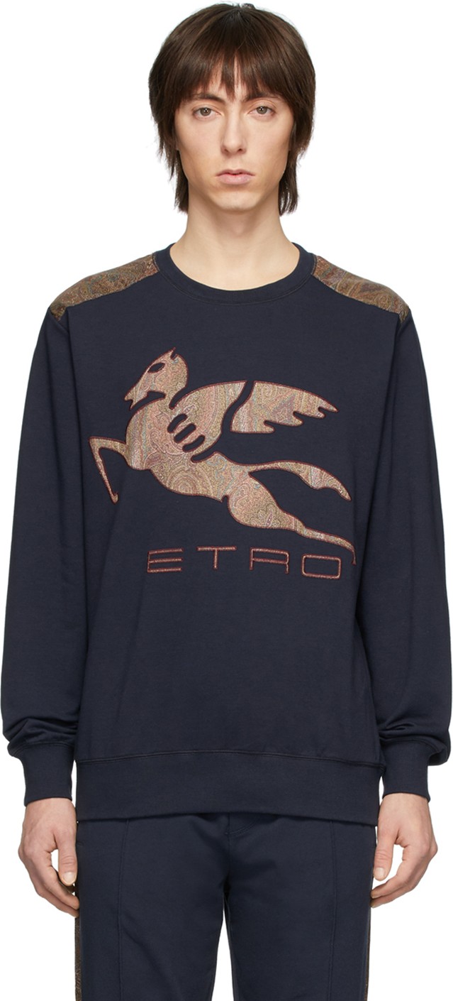 Etro Navy Neutra Sweatshirt