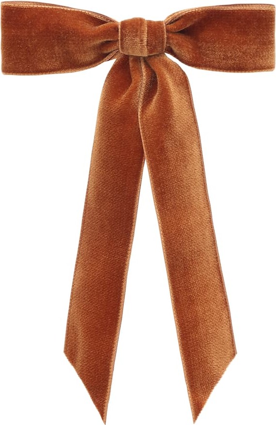 Jennifer Behr Exclusive to Mytheresa – velvet bow barrette