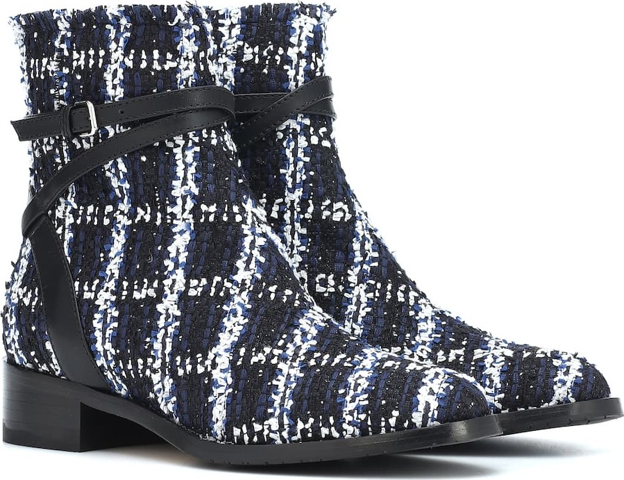 Jimmy Choo Exclusive to Mytheresa – Harris 35 tweed ankle boots