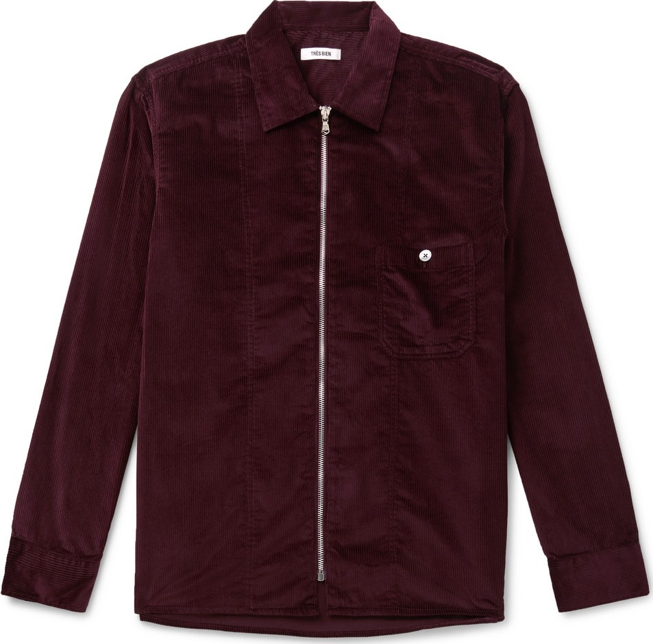 Très Bien Cotton-Corduroy Blouson Jacket