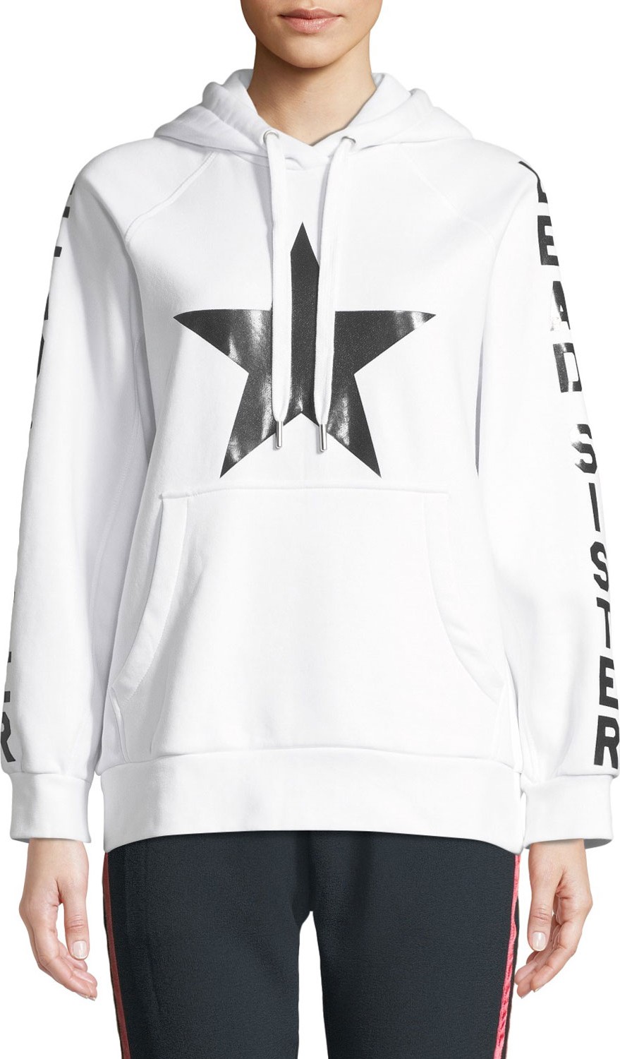 Zoe Karssen Lead Sister Hooded Boyfriend Sweatshirt