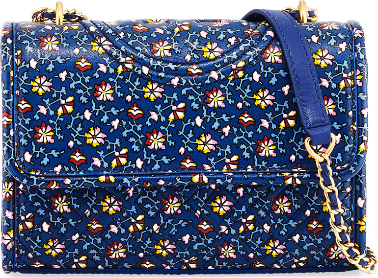 Tory Burch Fleming Small Printed Convertible Shoulder Bag