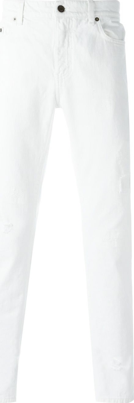 Saint Laurent distressed jeans