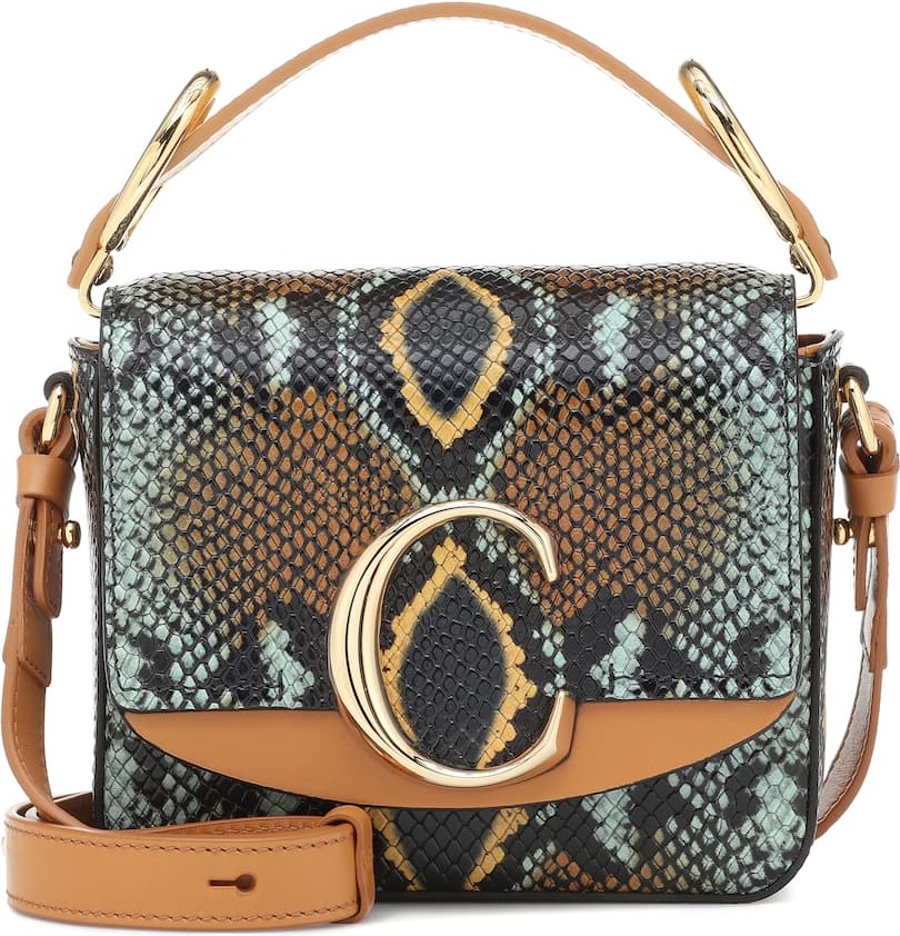 Chloe Chloé C Small leather shoulder bag