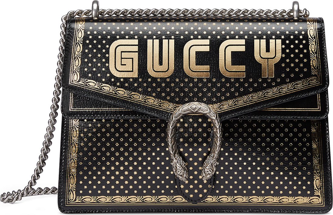 Gucci Dionysus GUCCY Medium Leather Shoulder Bag