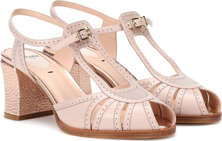 Fendi Leather sandals