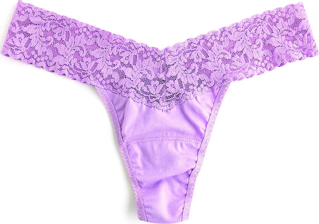 Hanky Panky Low-Rise Organic Cotton Thong