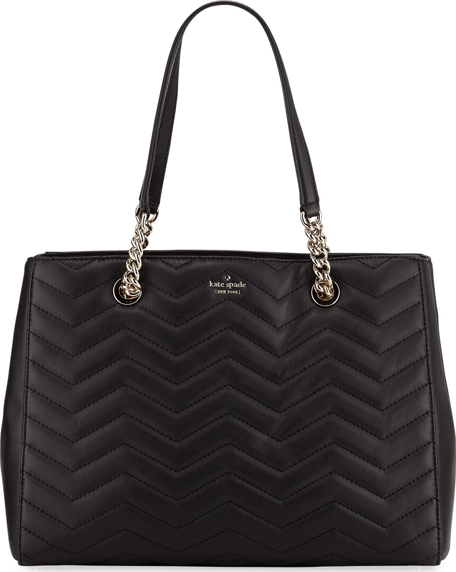 Kate Spade New York reese park courtnee leather shoulder tote bag