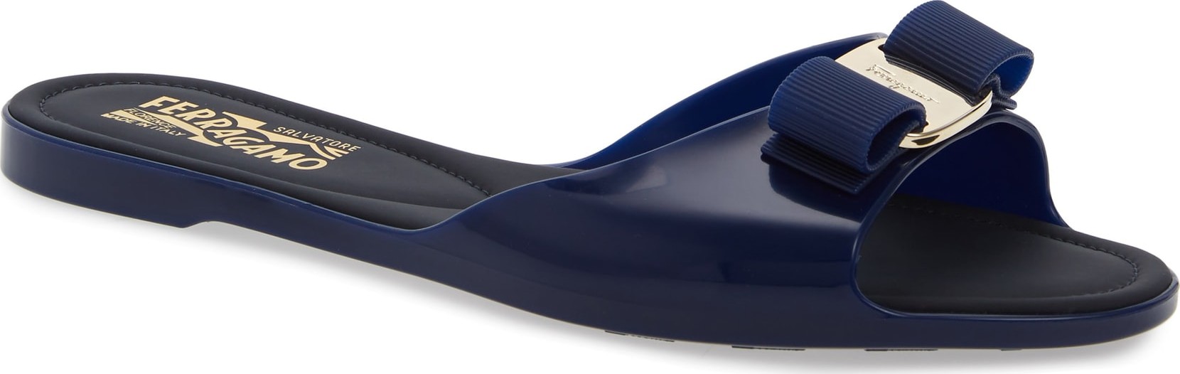 Salvatore Ferragamo Cirella Bow Slide Sandal