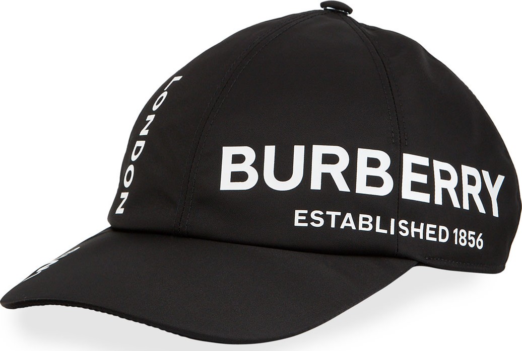 Burberry London England Logo Horseferry Print Baseball Cap