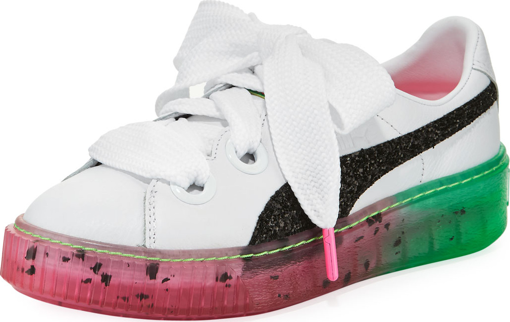 PUMA x Sophia Webster Candy Princess Leather Sneakers