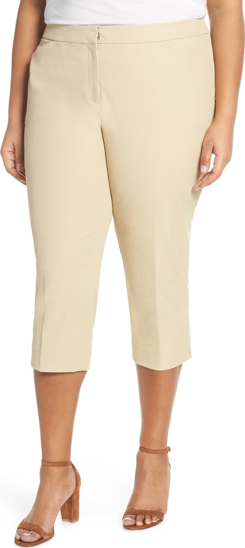 Lafayette 148 New York Manhattan Skinny Capri Pants