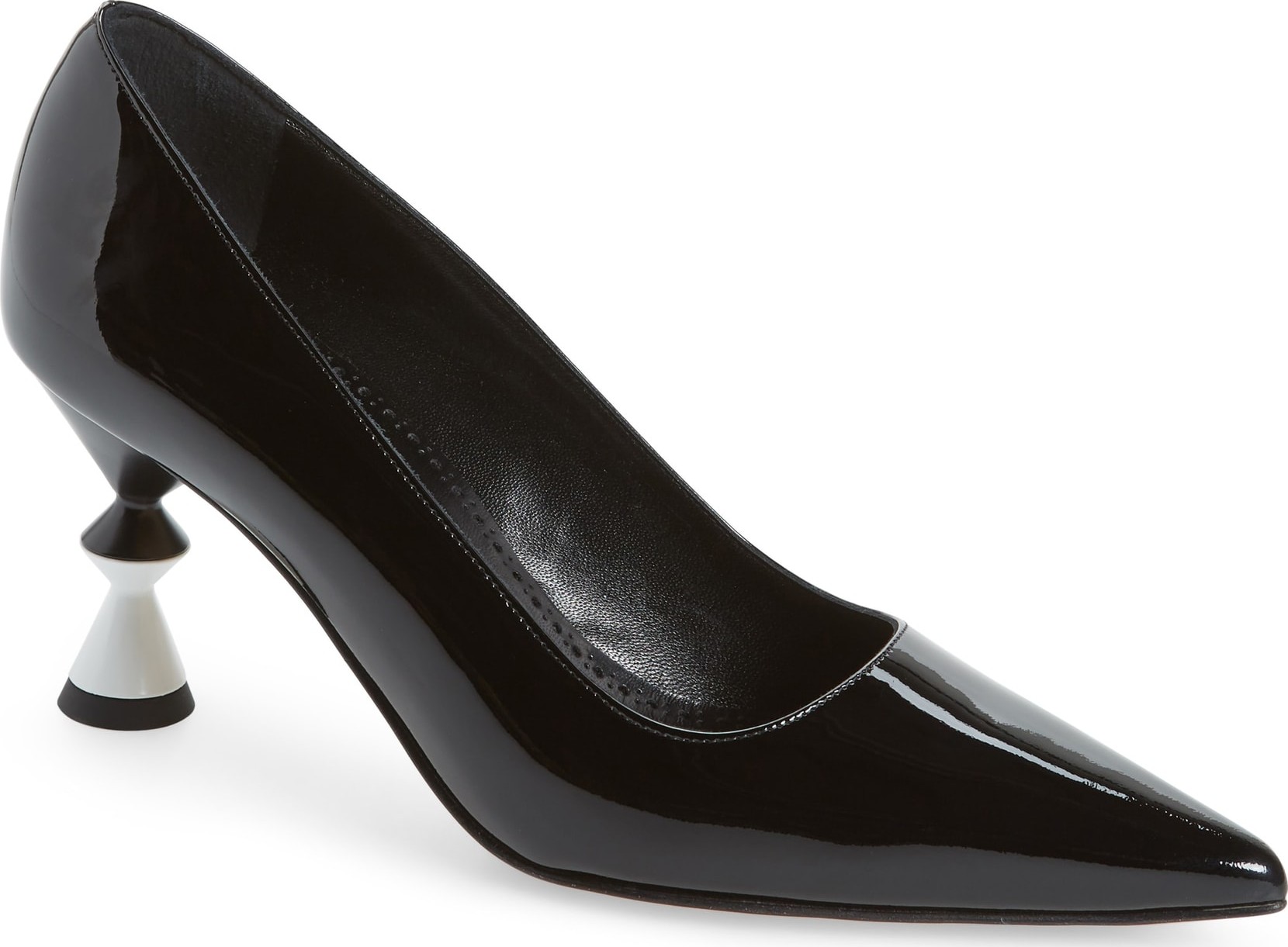 Manolo Blahnik Lily Cone Heel Pump