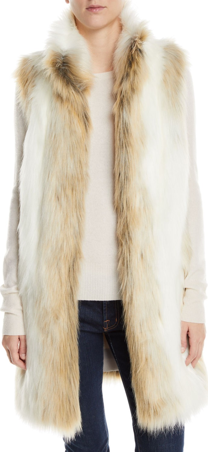 Fabulous Furs Stroller Faux-Fur Vest