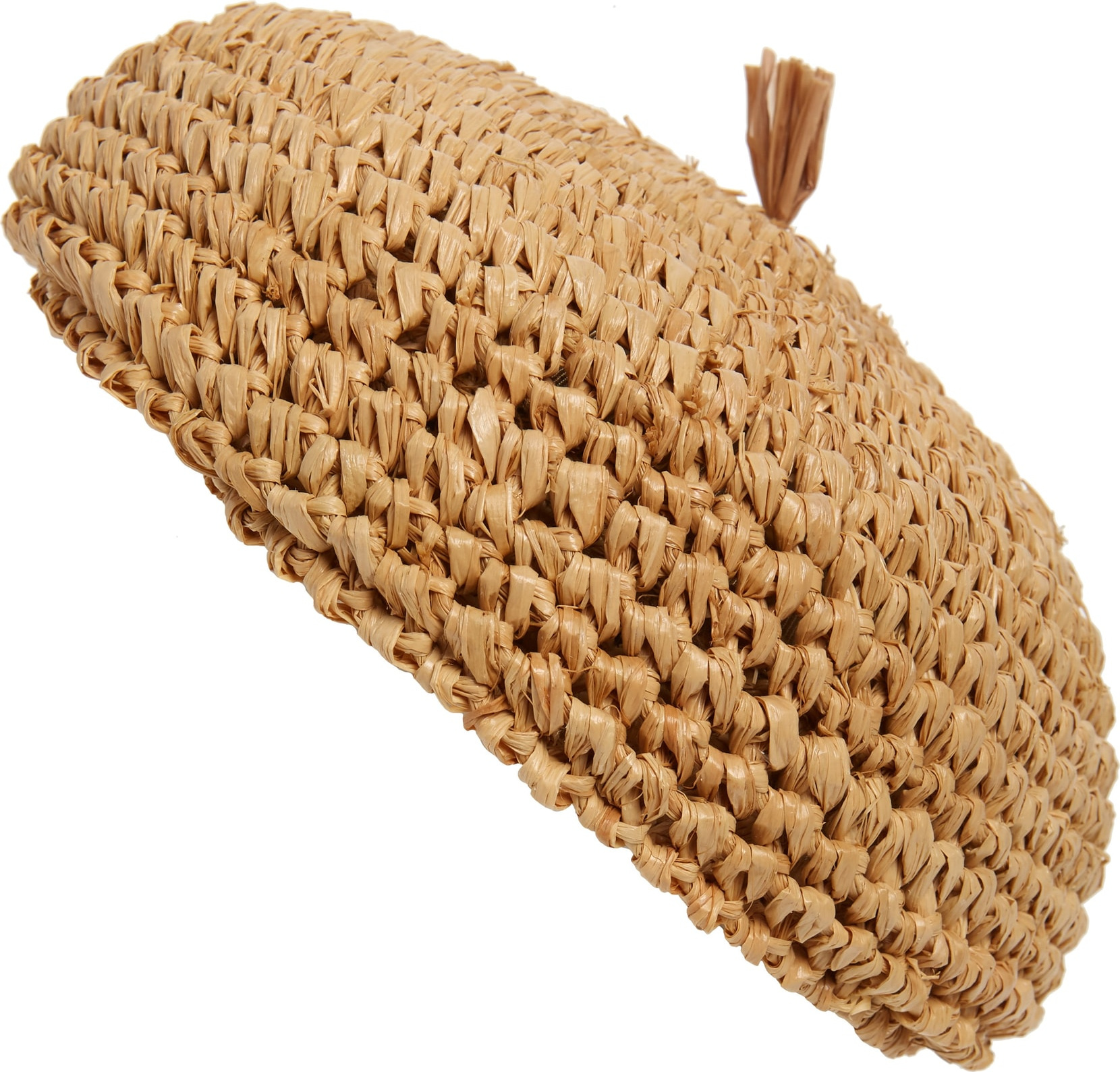 Gigi Burris Coco Straw Crochet Beret