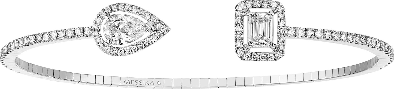Messika My Twin Open Diamond Cuff Bracelet