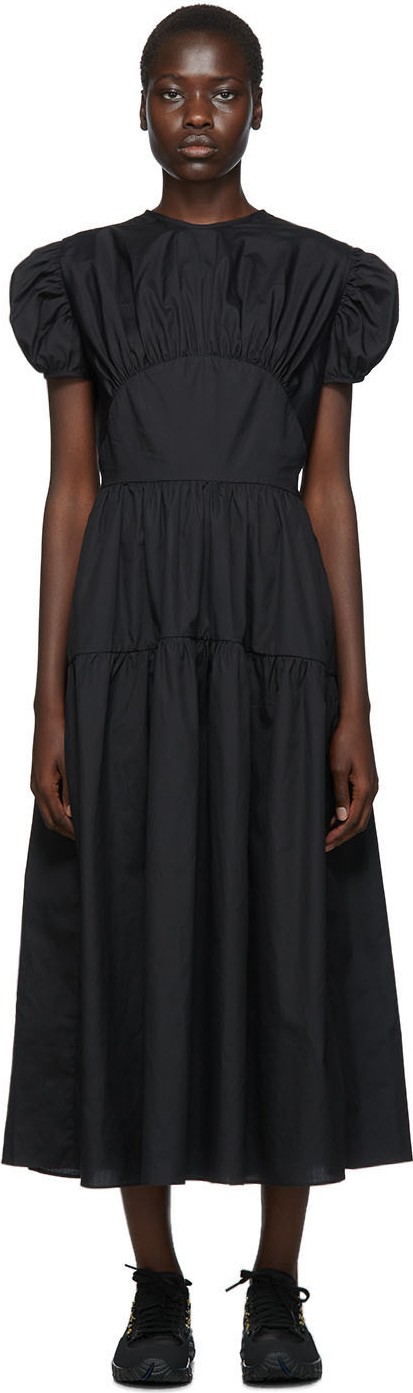 Cecilie Bahnsen Black Tia Dress