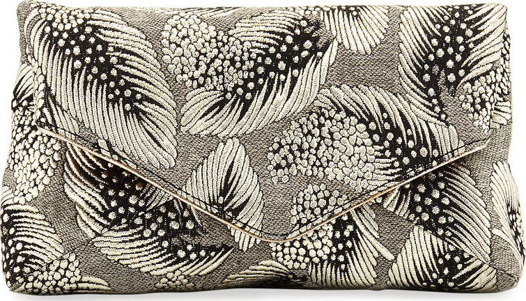 Dries Van Noten Leaf Brocade Small Crossbody Bag