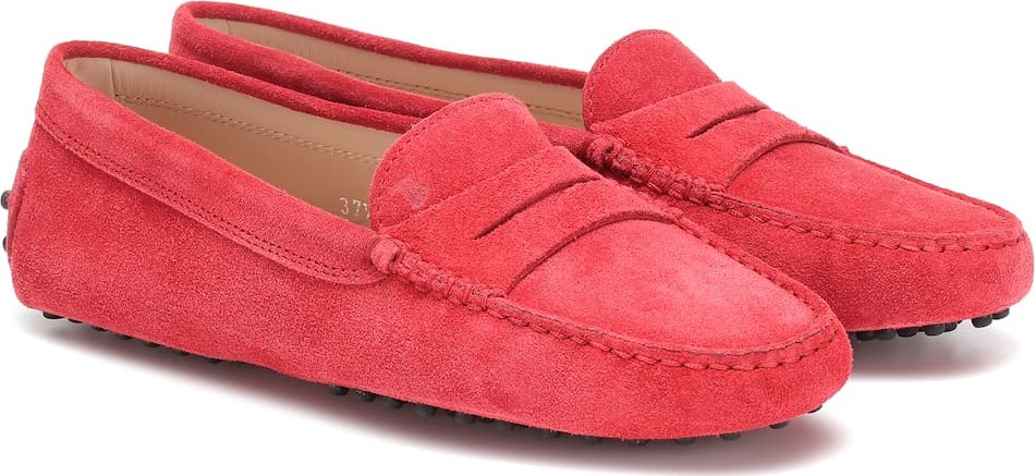 Tod's Gommino suede loafers