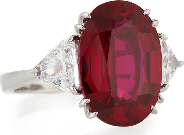 Fantasia by DeSerio Oval Cubic Zirconia Ring, 10 TCW