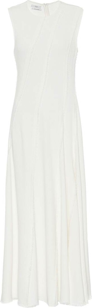 Co Sleeveless crêpe maxi dress