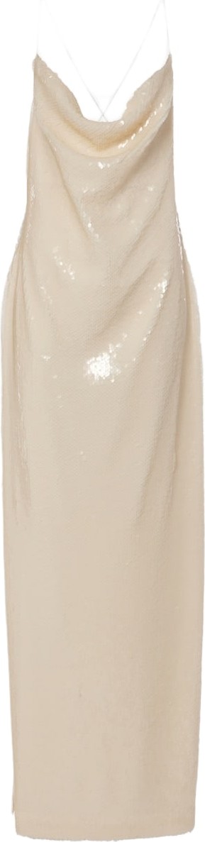 Magda Butrym - Sequined open-back gown