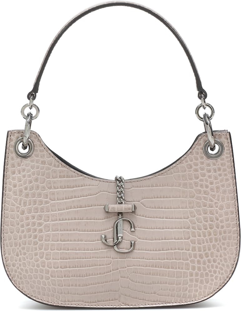 Jimmy Choo Varenne Hobo Small leather shoulder bag