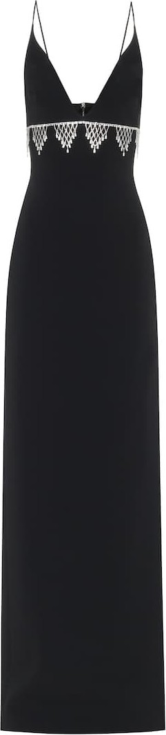 David Koma Exclusive to Mytheresa – crystal-embellished column gown