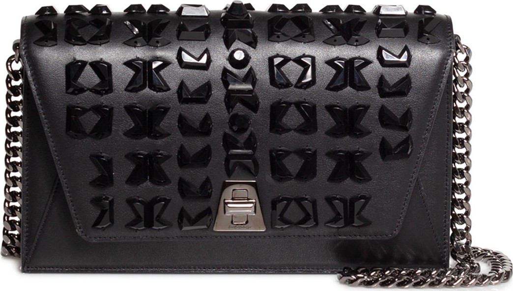 Akris Anouk City Bratescu Embellished Shoulder Bag