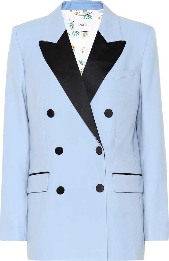 Racil Harry wool tuxedo blazer