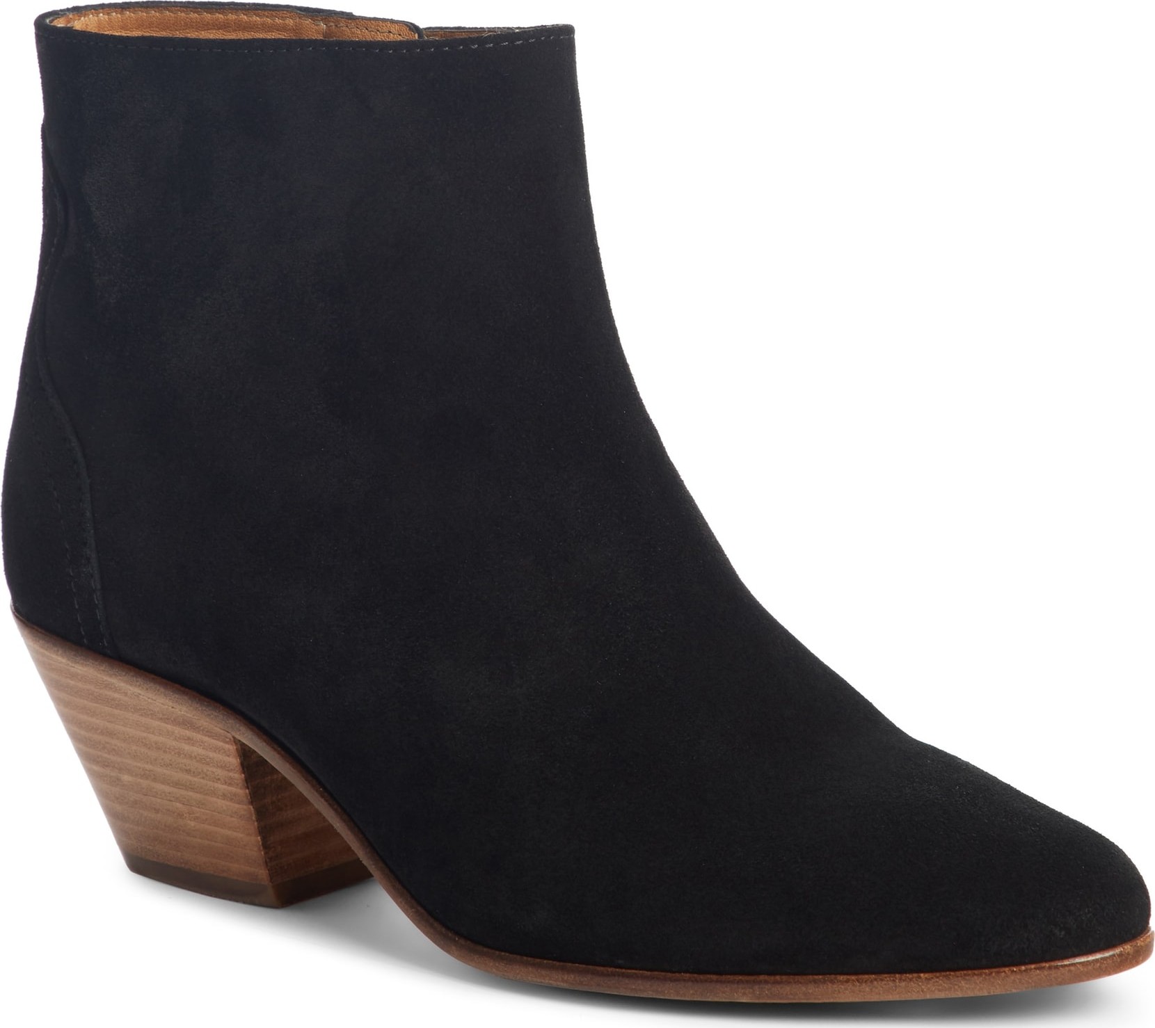 Isabel Marant Dacken Stacked Heel Bootie