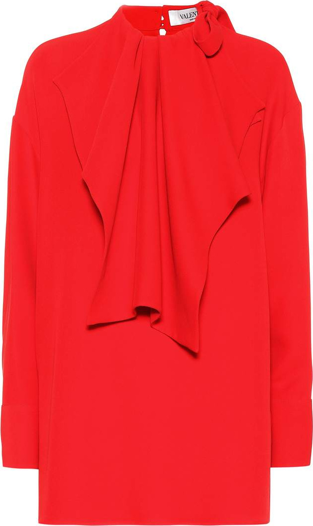 Valentino Silk crêpe blouse