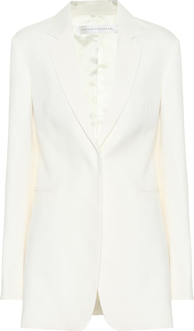 Victoria Beckham Cotton-blend blazer