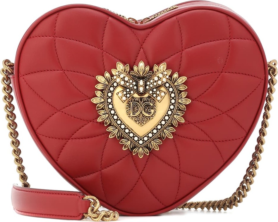 Dolce & Gabbana Devotion leather shoulder bag