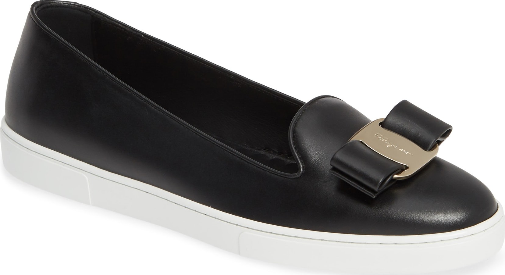 Salvatore Ferragamo Salvatore Ferragomo Novello Bow Sneaker