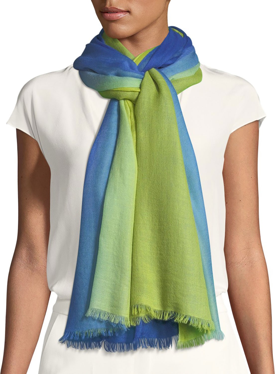 Sofia Cashmere Cashmere Ombre Scarf