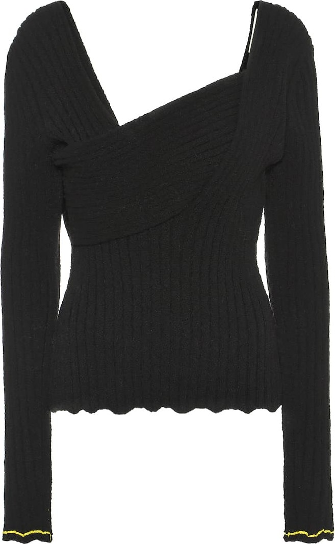 Bottega Veneta Cotton-blend bouclé sweater