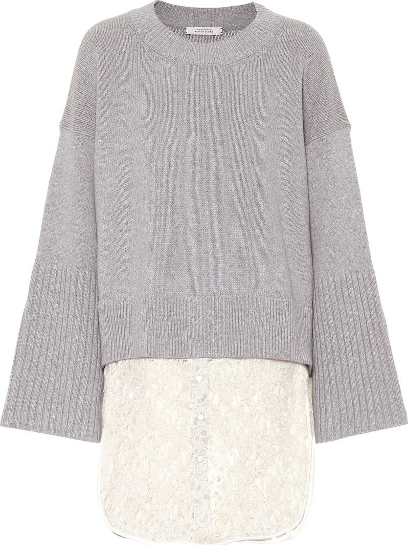 Dorothee Schumacher Wool and cashmere-blend sweater