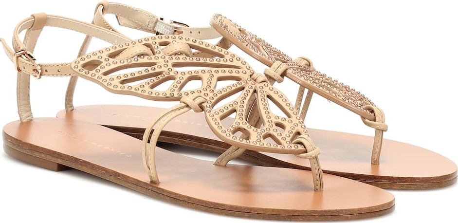 Sophia Webster Bibi Butterfly leather sandals