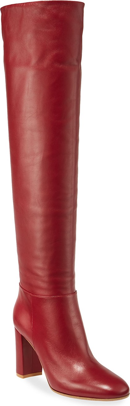 Gianvito Rossi NAPPA GLOVE HIGH SHAFT BOOT