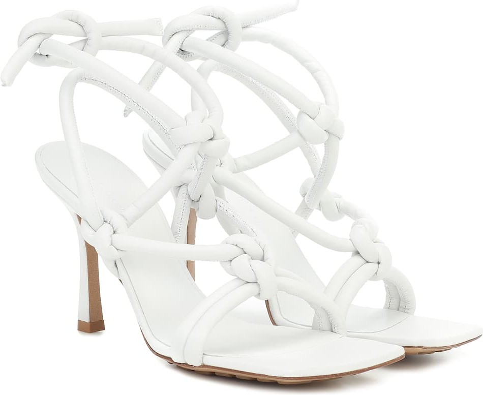 Bottega Veneta Knotted leather sandals