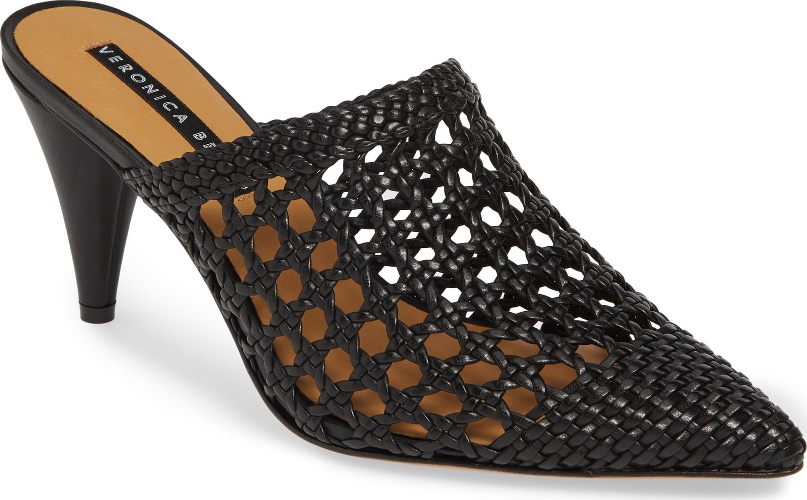 Veronica Beard Jaqlyn Woven Pointy Toe Mule