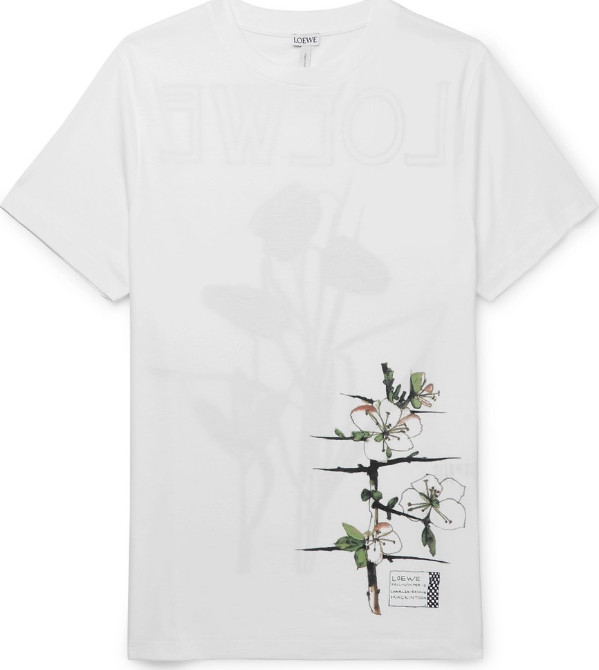 LOEWE Slim-Fit Printed Cotton-Jersey T-Shirt