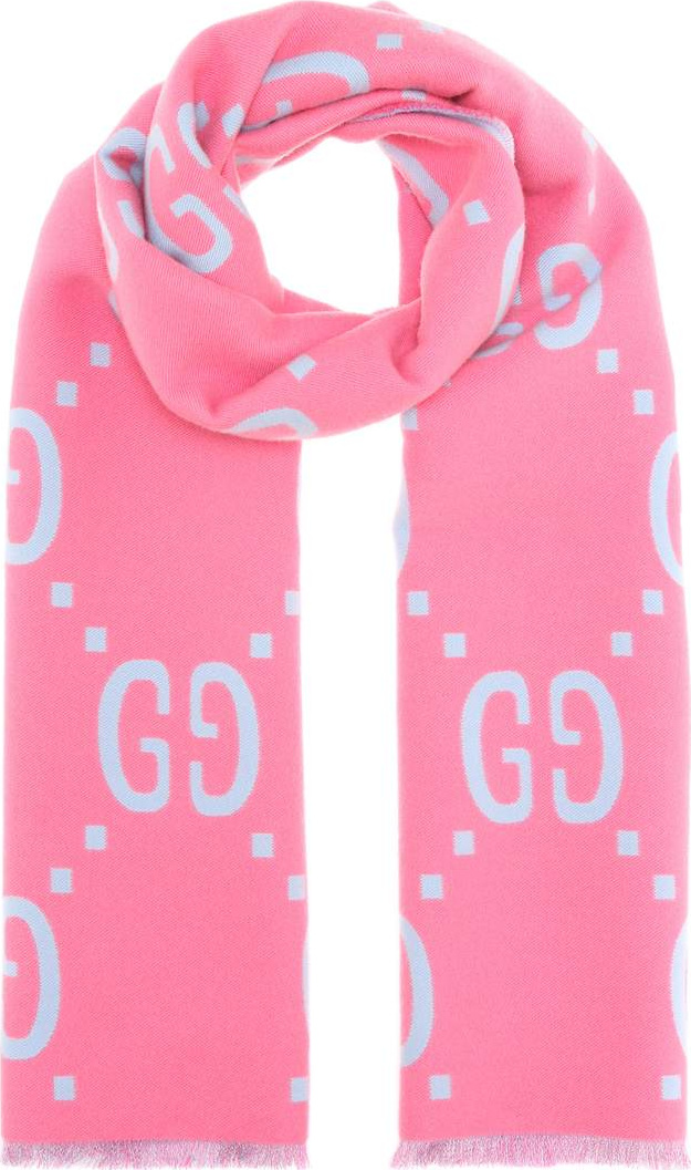 Gucci Wool and silk scarf