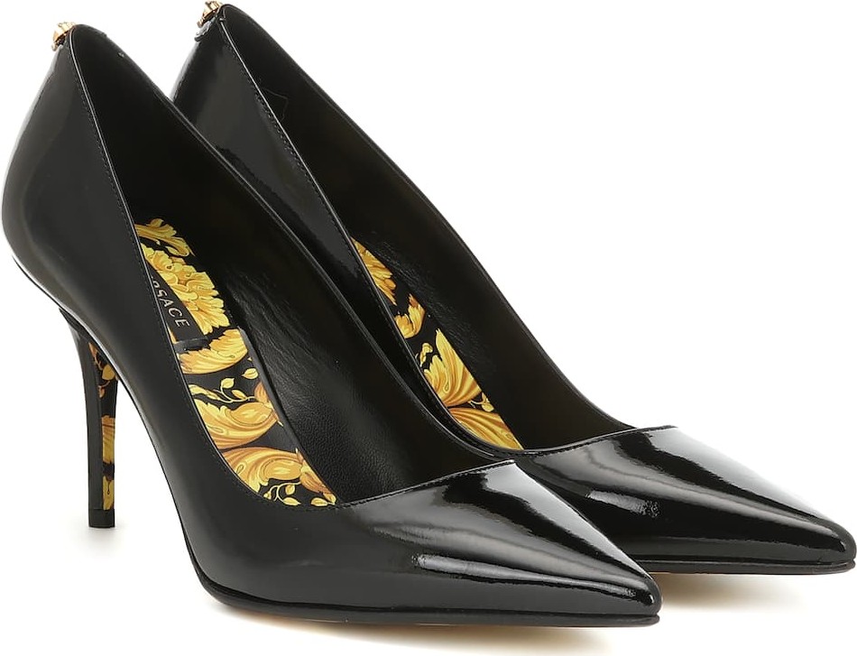 Versace Patent leather pumps