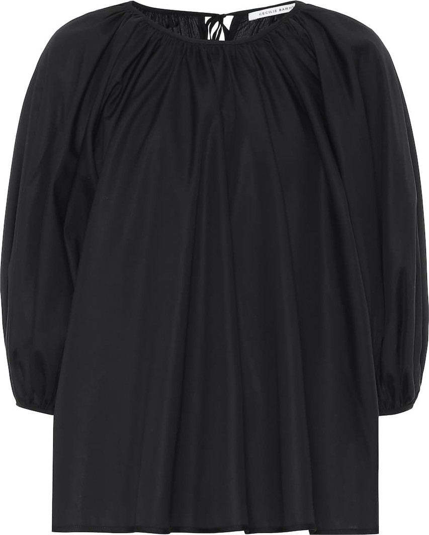 Cecilie Bahnsen Astrid cotton-poplin blouse