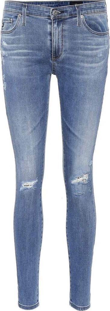 AG Jeans The Legging Ankle blue skinny jeans